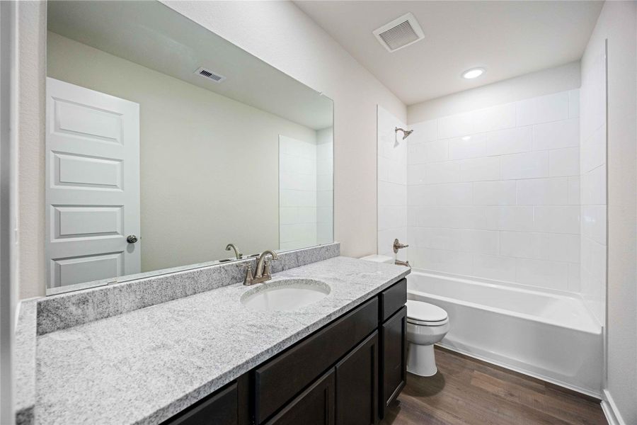 Furnished interior view inside a new home in Tejas Village, Beasley (Image 7). Furnished interior view inside a new home in Tejas Village, Beasley (Image 7).