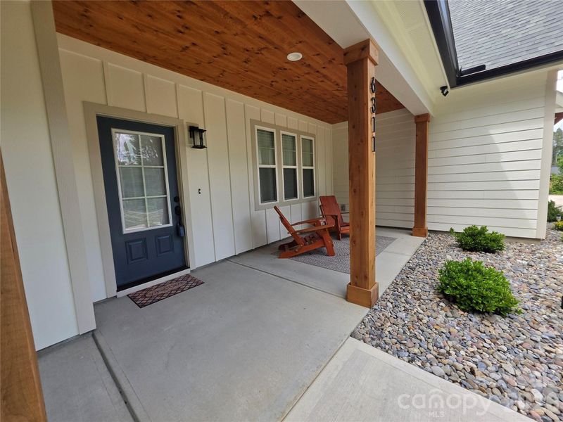 Exterior details and patio area of a home in , Marshville (Image 26). Exterior details and patio area of a home in , Marshville (Image 26).