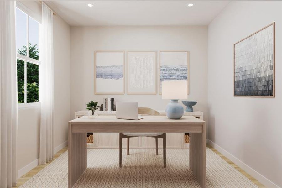 Representative furnished interior of a home built from the Bristol by Ryan Homes in Laurel Preserve, Kingsland (Image 4). Representative furnished interior of a home built from the Bristol by Ryan Homes in Laurel Preserve, Kingsland (Image 4).