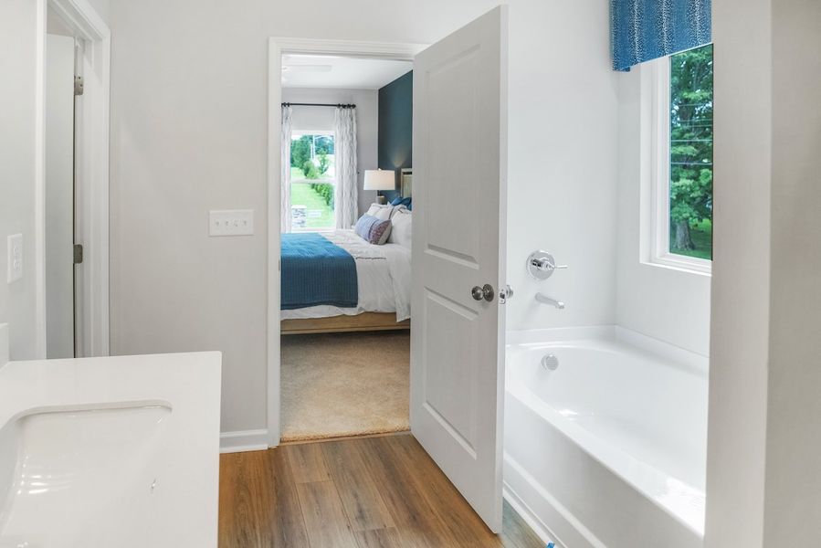 Furnished interior view inside a new home in Ironhorse, Dickson (Image 17).