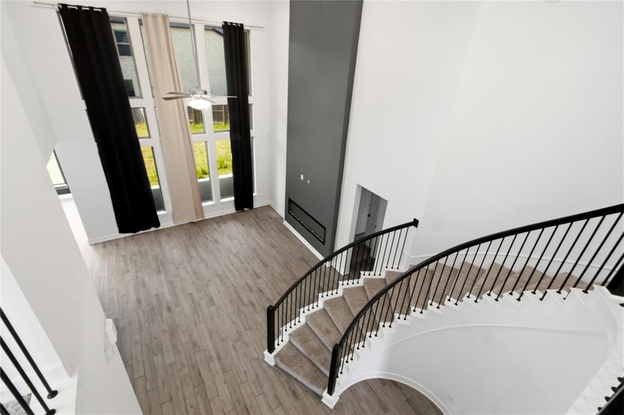 Spacious, unfurnished interior of a new home in The Trails, New Caney (Image 24). Spacious, unfurnished interior of a new home in The Trails, New Caney (Image 24).