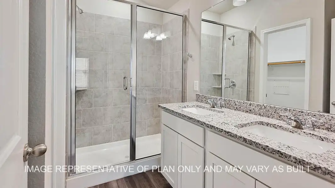 Furnished interior view inside a new home in Southern Pointe, College Station (Image 5). Furnished interior view inside a new home in Southern Pointe, College Station (Image 5).