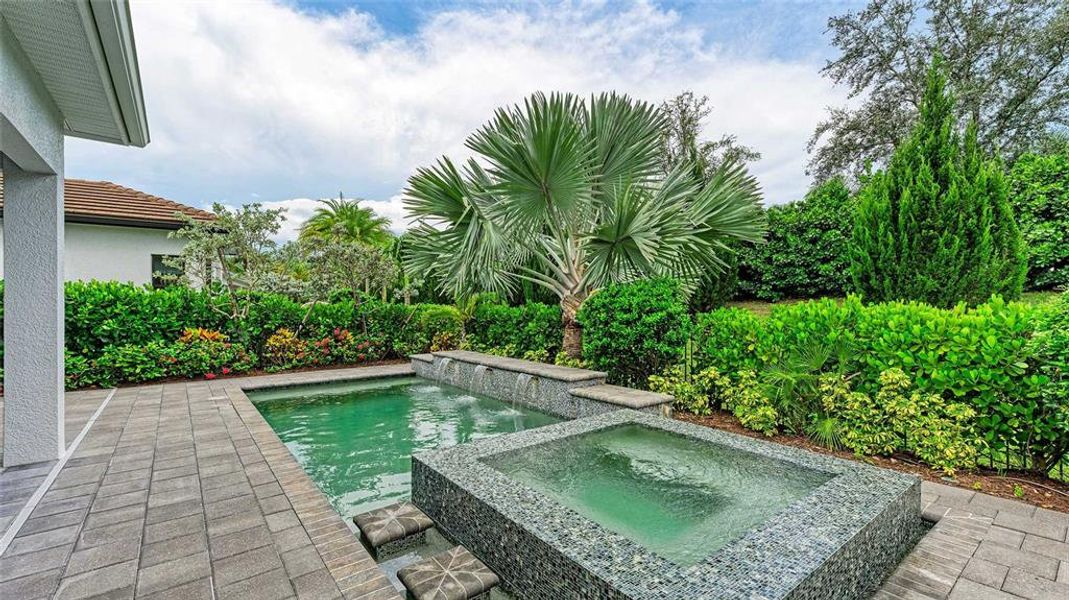 Exterior details and patio area of a home in Cresswind Lakewood Ranch, Lakewood Ranch (Image 19). Exterior details and patio area of a home in Cresswind Lakewood Ranch, Lakewood Ranch (Image 19).