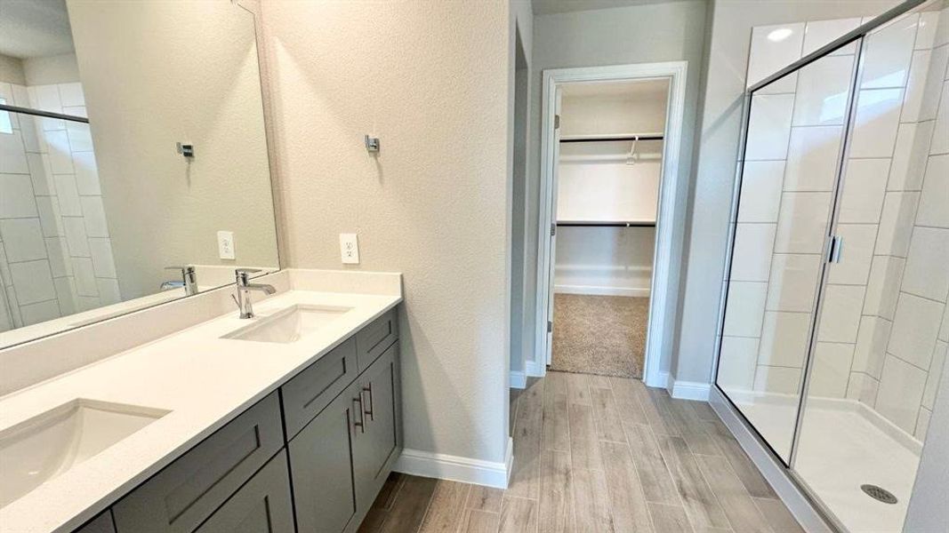 Furnished interior view inside a new home in Rock Creek Ranch, Fort Worth (Image 5).