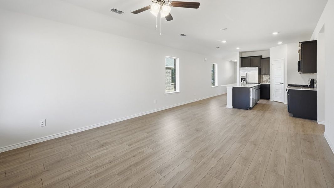 Representative unfurnished interior of a home built from the Allegra by D.R. Horton in Winchester Crossing, Princeton (Image 10).