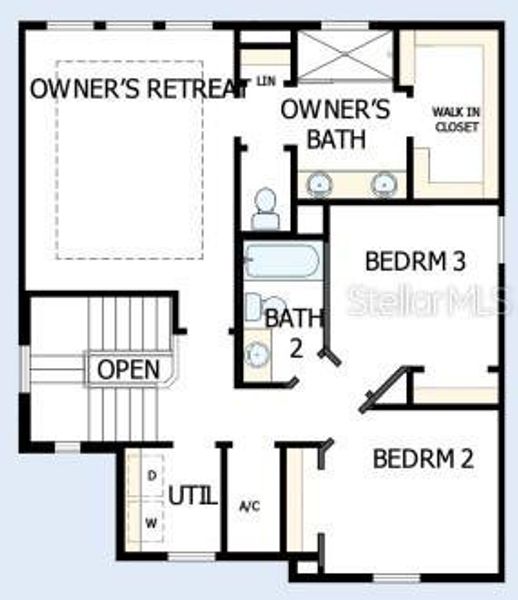 floor Plan Second Floor