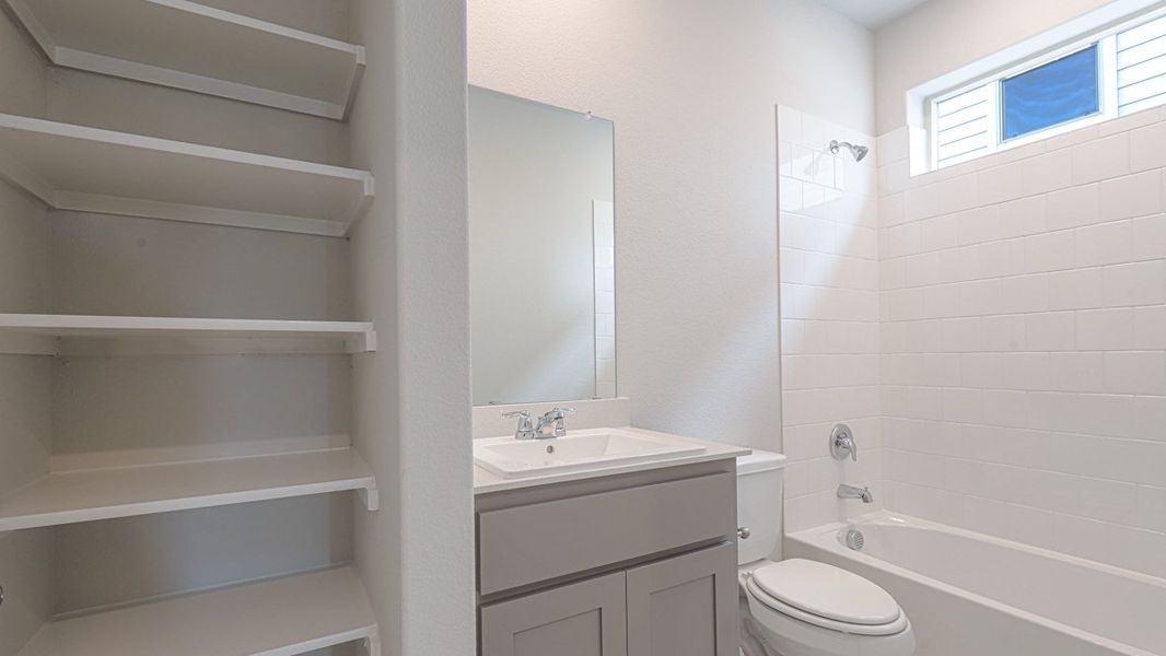 Furnished interior view inside a new home in The Canyons, Keene (Image 14).