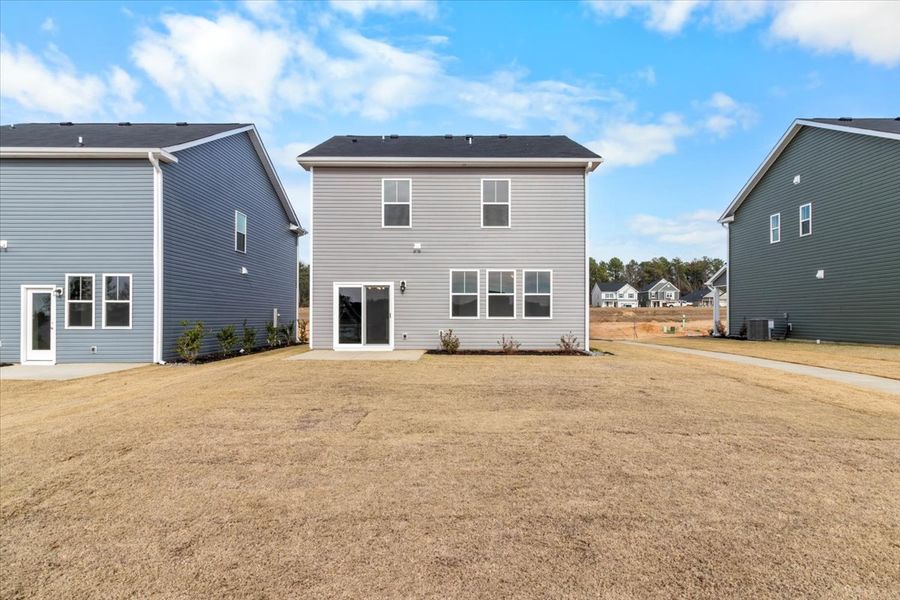 Exterior details and patio area of a home in Windsor, North Augusta (Image 18).