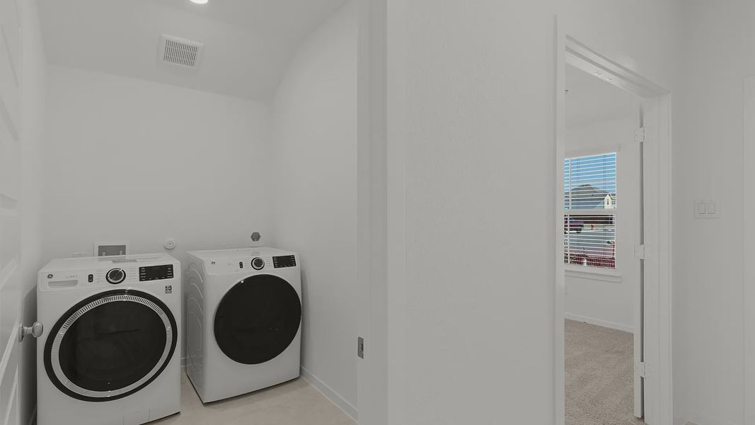 Furnished interior view inside a new home in Briarwood, Elgin (Image 5).