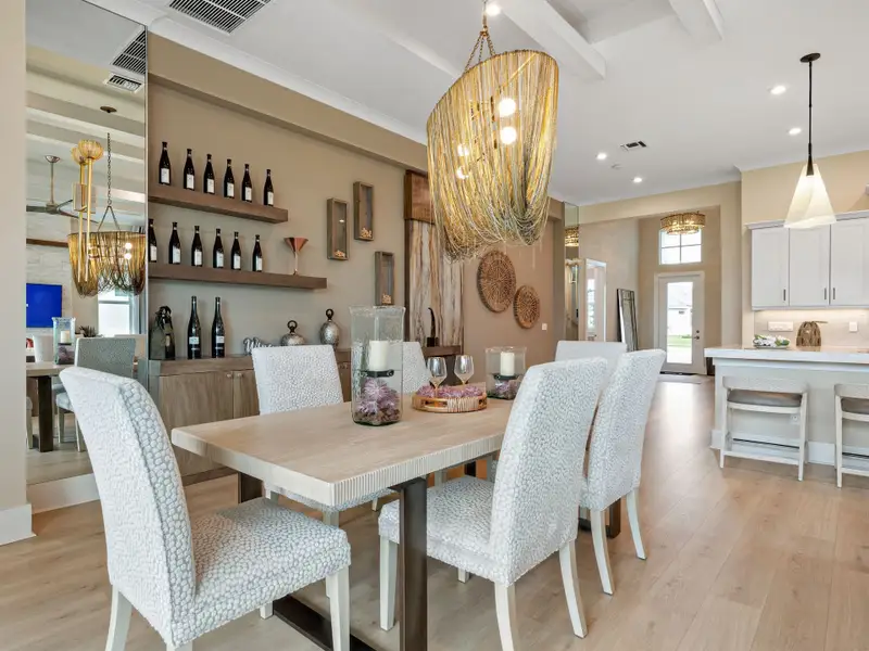 Lila Model Home | Dining to Entry | Photo from sister community