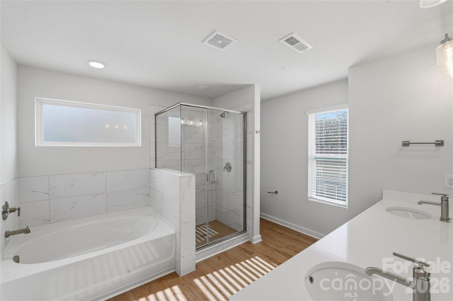 Furnished interior view inside a new home in , Charlotte (Image 5).