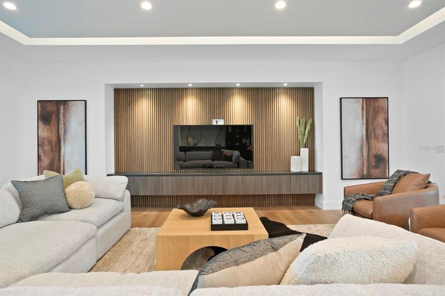 Furnished interior view inside a new home in , St. Petersburg (Image 38).