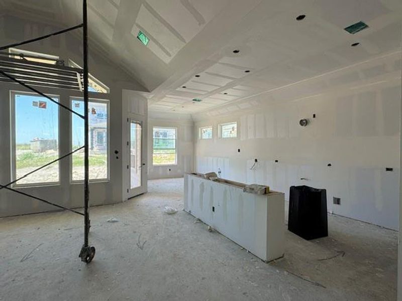 A promising foundation reveals a spacious open-concept design, ready for personalized finishes and modern living. A promising foundation reveals a spacious open-concept design, ready for personalized finishes and modern living.