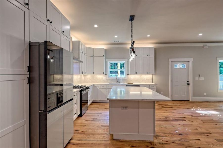 Furnished interior view inside a new home in , Clayton (Image 82).