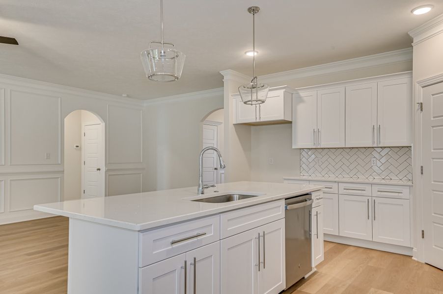 Furnished interior view inside a new home in The Sanctuary, Aiken (Image 6).