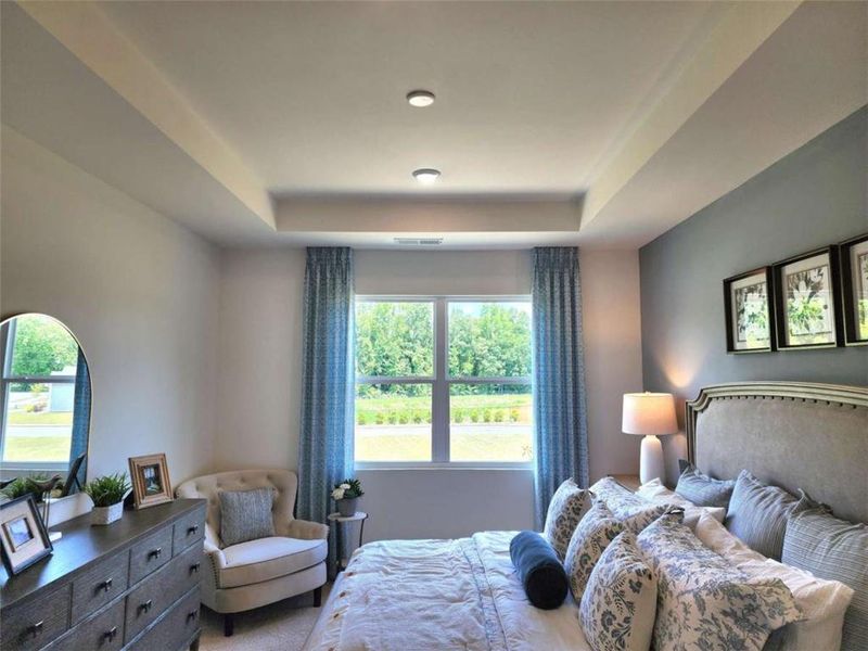 Furnished interior view inside a new home in Champion's Run, Lithonia (Image 3).