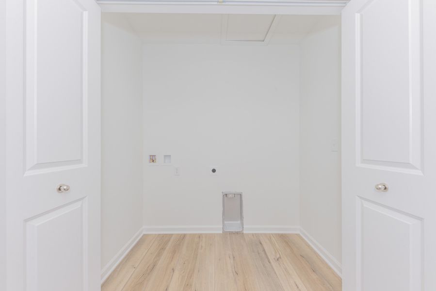 Representative unfurnished interior of a home built from the The Hartwell by Norfolk Homes in Individual Homes - Jackson County, Jackson (Image 24).