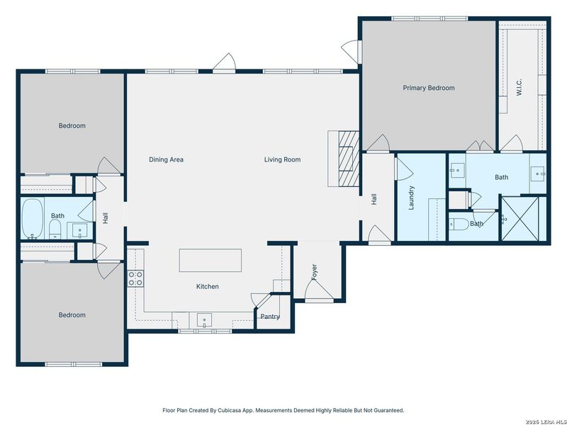 2D floor plan layout of this home in , Fischer, TX (Image 5).