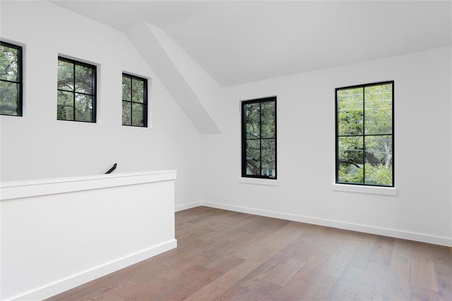 Upstairs living room can be anything your heart desires.