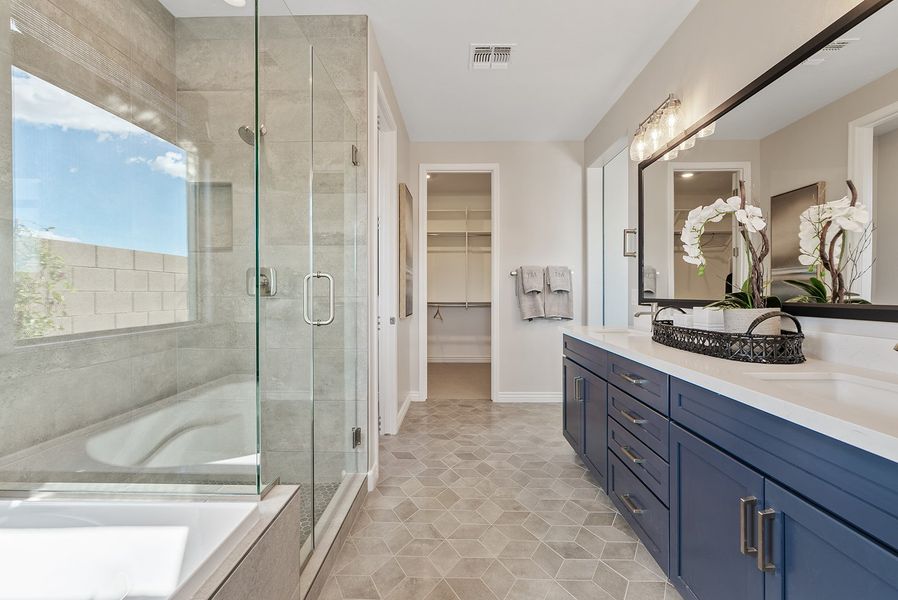 Furnished interior view inside a new home in Artisan at Asante, Surprise (Image 14).