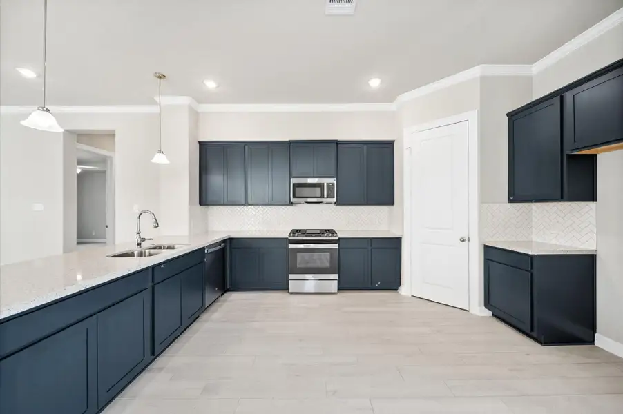 Completed home same floor plan
