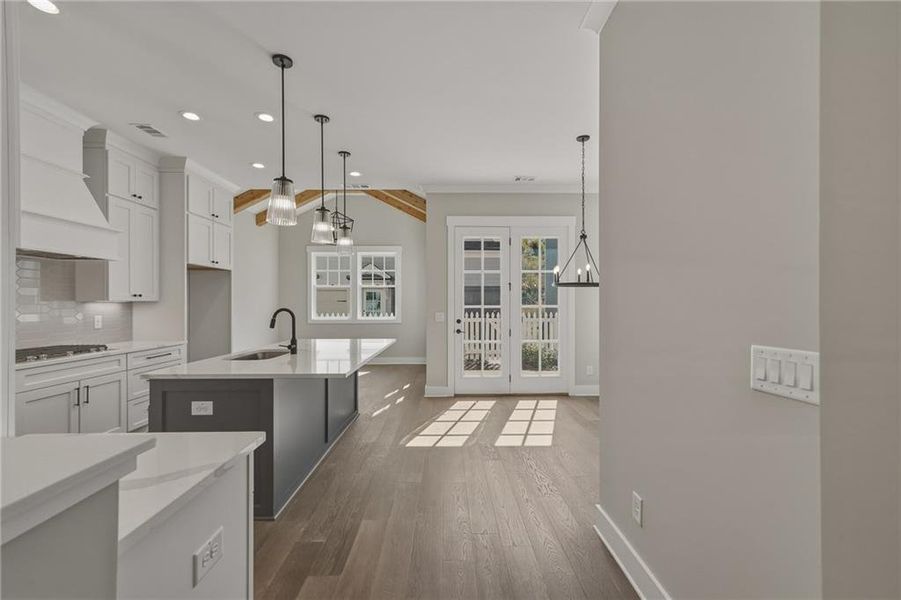 Furnished interior view inside a new home in , Ball Ground (Image 11).