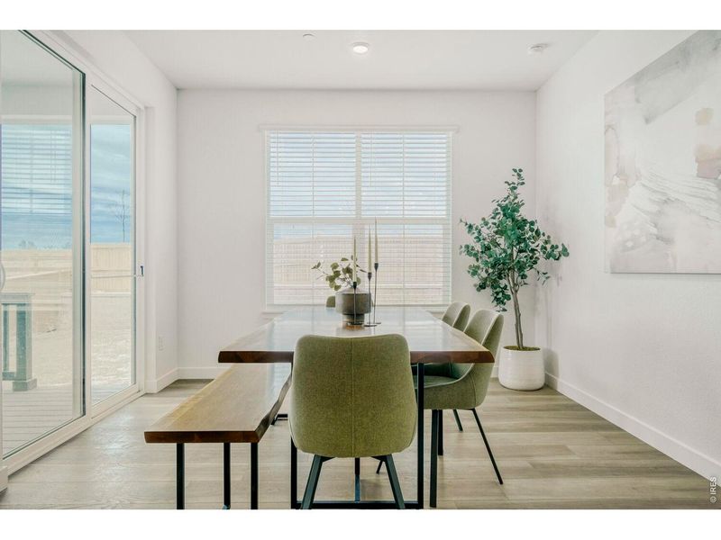 Furnished interior view inside a new home in Sunset Village, Erie (Image 16).