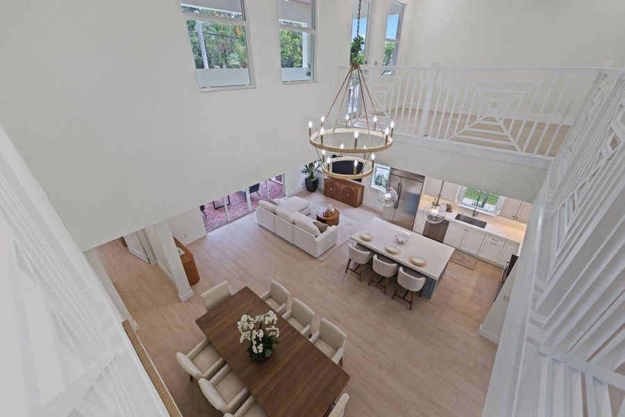 Furnished interior view inside a new home in , Jupiter (Image 6).