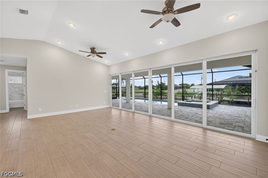 Spacious, unfurnished interior of a new home in Cape Coral, Cape Coral (Image 17). Spacious, unfurnished interior of a new home in Cape Coral, Cape Coral (Image 17).