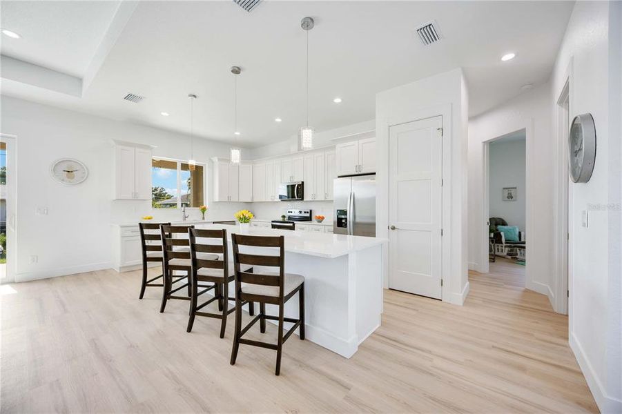 Furnished interior view inside a new home in , Englewood (Image 9).
