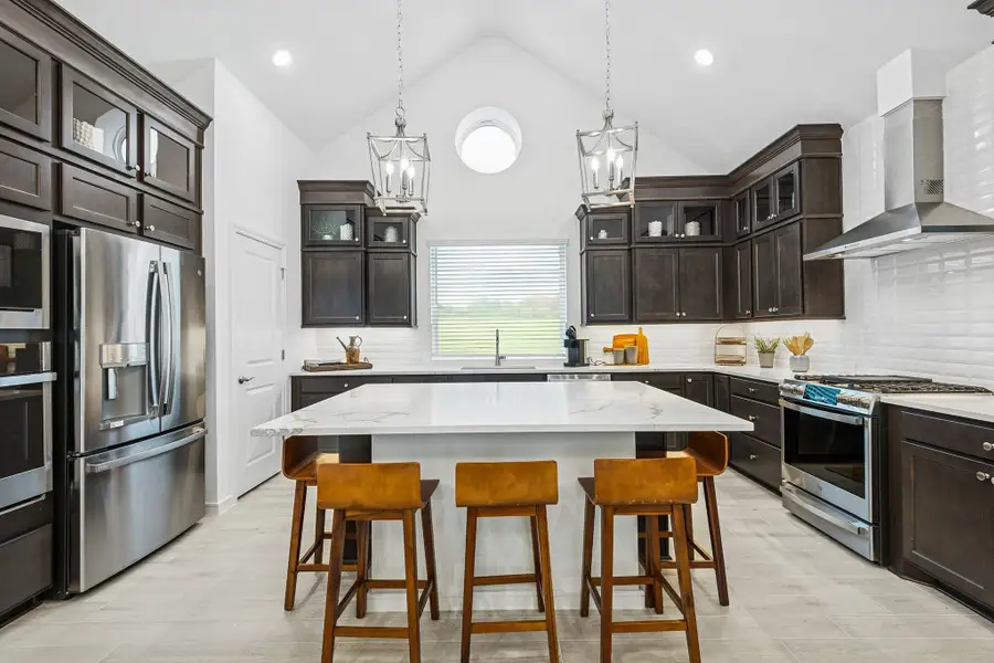 Gourmet island kitchen (*Photo not of actual home and used for illustration purposes only.)