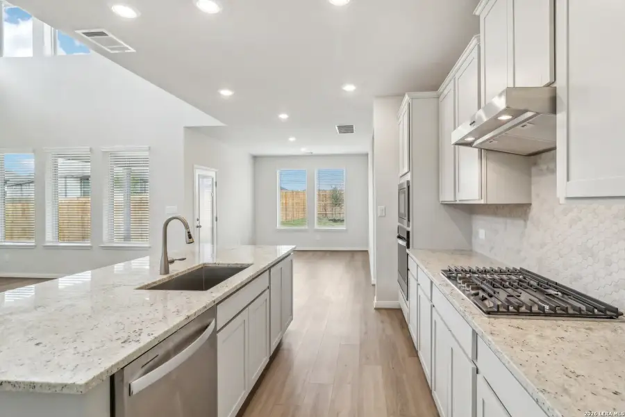 Furnished interior view inside a new home in , San Antonio (Image 4).