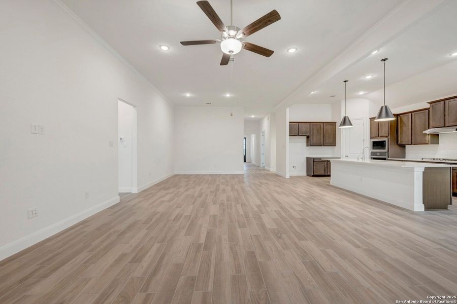 Spacious, unfurnished interior of a new home in Preserve at Annabelle Ranch, San Antonio (Image 42). Spacious, unfurnished interior of a new home in Preserve at Annabelle Ranch, San Antonio (Image 42).