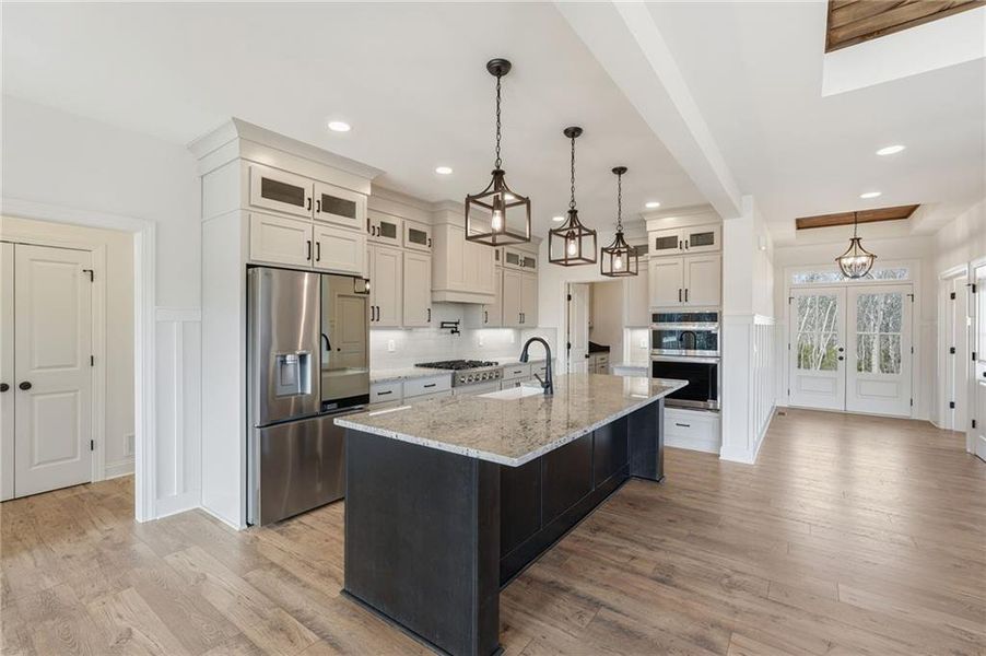 Furnished interior view inside a new home in , Dahlonega (Image 5). Furnished interior view inside a new home in , Dahlonega (Image 5).
