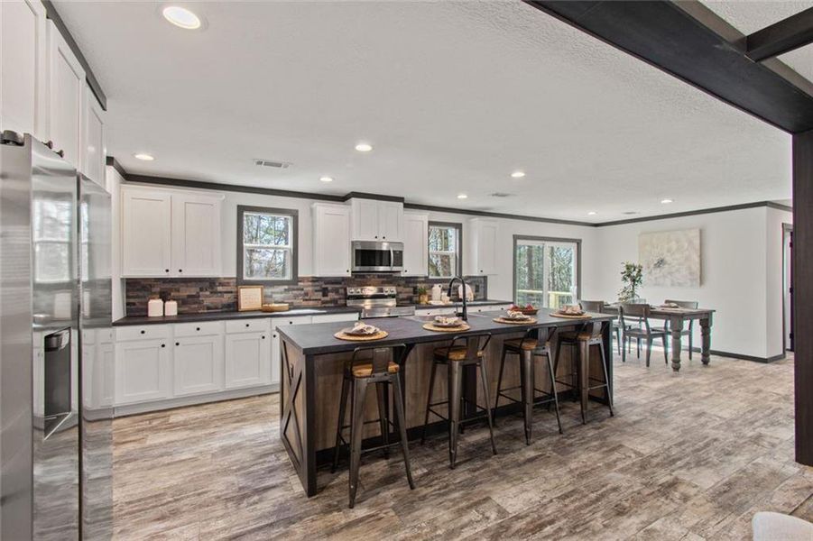 Furnished interior view inside a new home in , Waleska (Image 9).