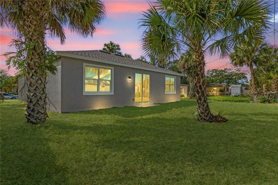 Exterior details and patio area of a home in , Sanford (Image 19).