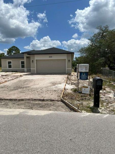 In-progress construction of a new home in , Lake Wales, FL (Image 30).