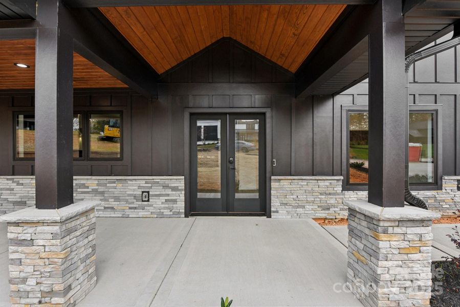 Exterior details and patio area of a home in , Mooresville (Image 19). Exterior details and patio area of a home in , Mooresville (Image 19).