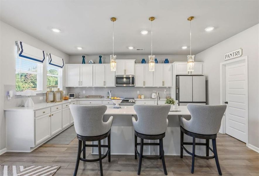 Furnished interior view inside a new home in , Locust Grove (Image 23). Furnished interior view inside a new home in , Locust Grove (Image 23).