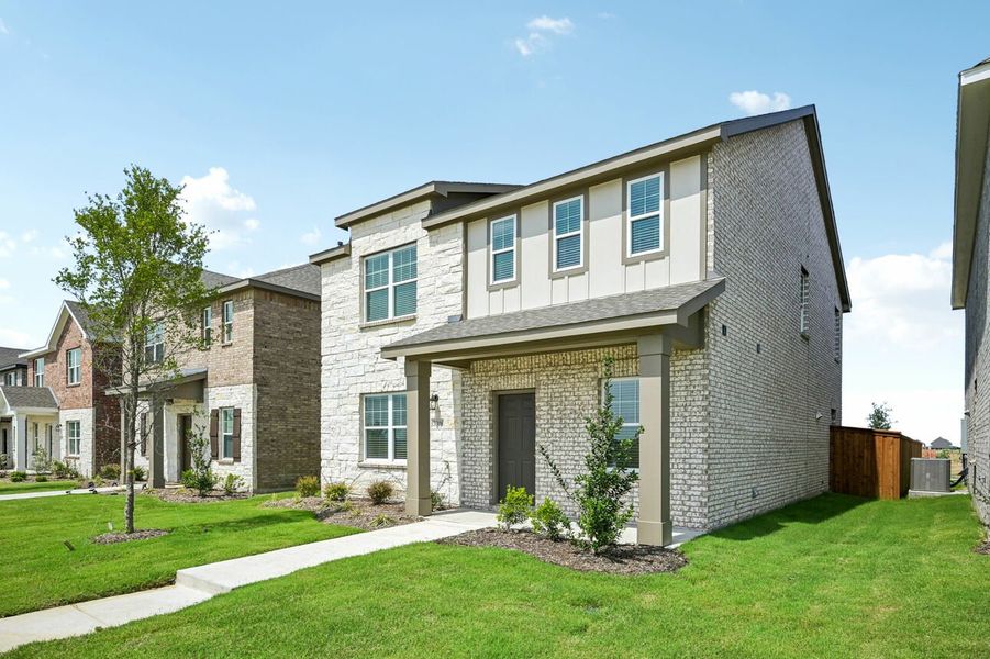 Front exterior of a home in the Brookshire at Legacy Hills community, located in Celina, TX (Image 14).