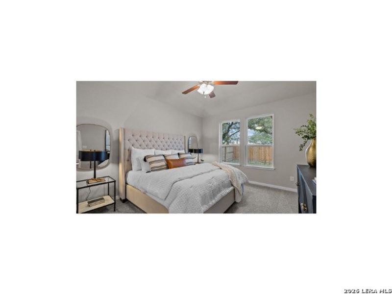 Furnished interior view inside a new home in Bricewood, San Antonio (Image 7).