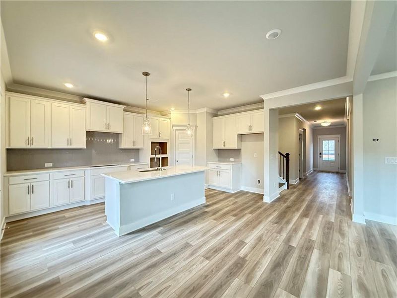 Furnished interior view inside a new home in Ponderosa Farms Manor, Gainesville (Image 15). Furnished interior view inside a new home in Ponderosa Farms Manor, Gainesville (Image 15).