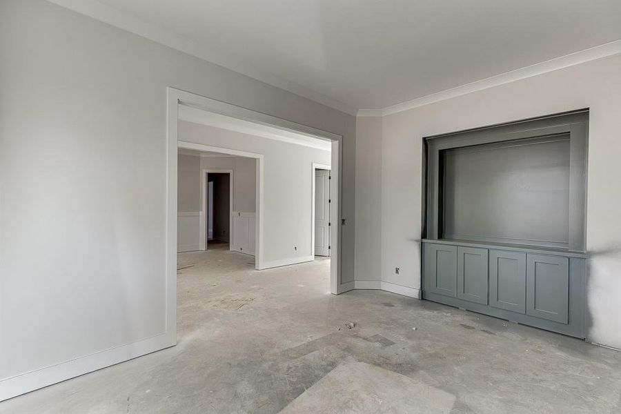 In-progress construction of a new home in , Cumming, GA (Image 8).