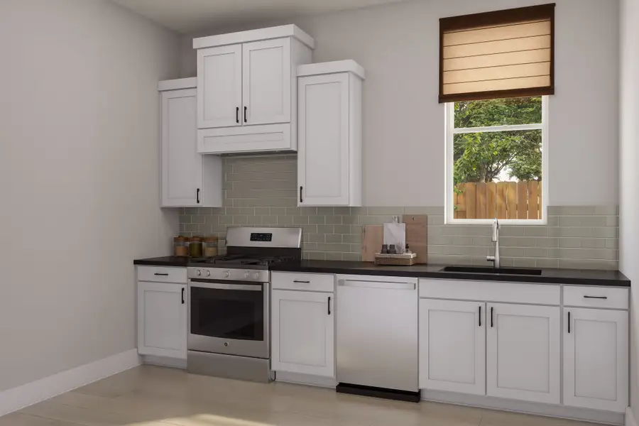 Furnished interior view inside a new home in Trillium, Richmond (Image 6).