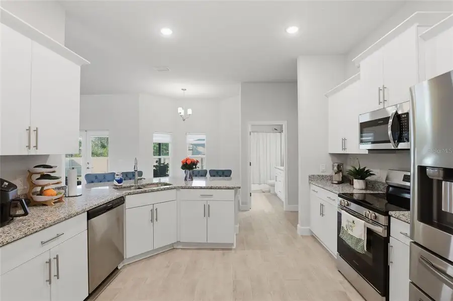 Furnished interior view inside a new home in South Gulf Cove, Port Charlotte (Image 15).