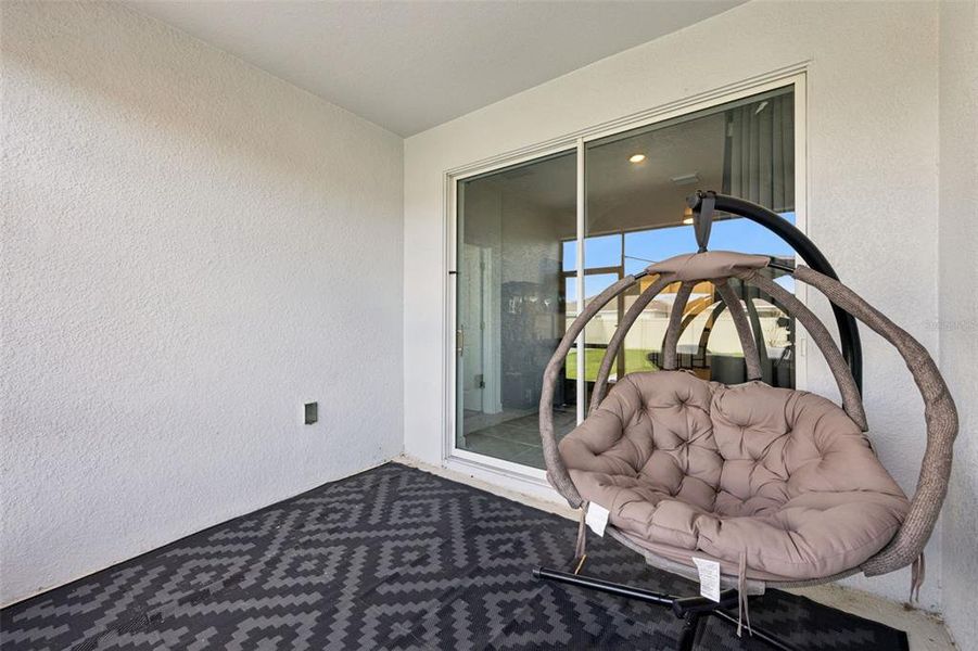 Exterior details and patio area of a home in Tohoqua, Kissimmee (Image 3). Exterior details and patio area of a home in Tohoqua, Kissimmee (Image 3).