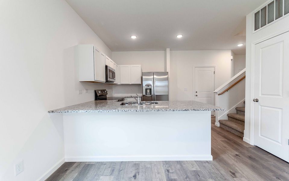 Furnished interior view inside a new home in Stonehenge, Manchester (Image 6). Furnished interior view inside a new home in Stonehenge, Manchester (Image 6).