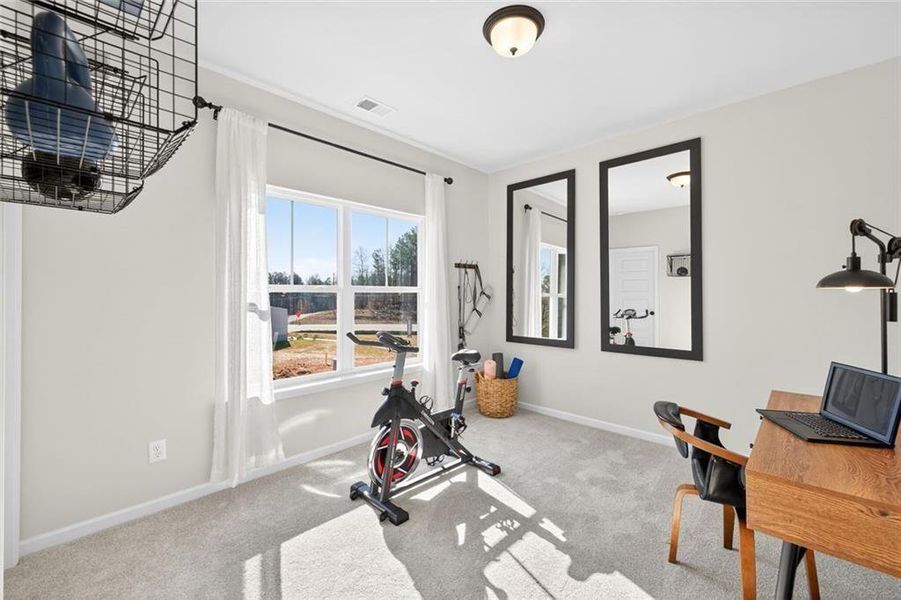 Furnished interior view inside a new home in Laurel Creek, Calhoun (Image 15).