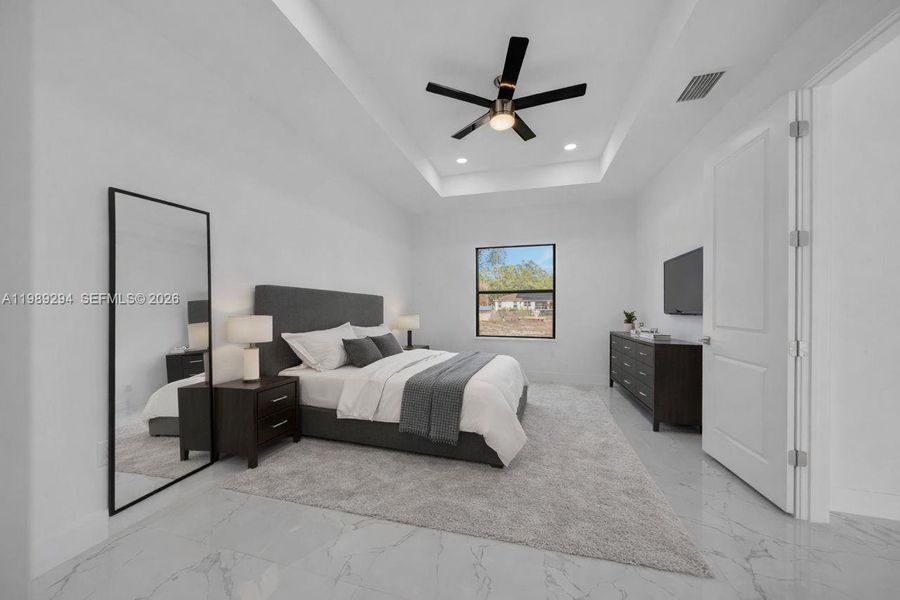 Furnished interior view inside a new home in , Lehigh Acres (Image 11).