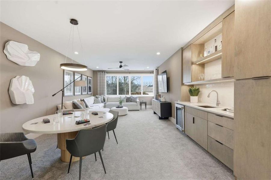 Furnished interior view inside a new home in , Gainesville (Image 26).